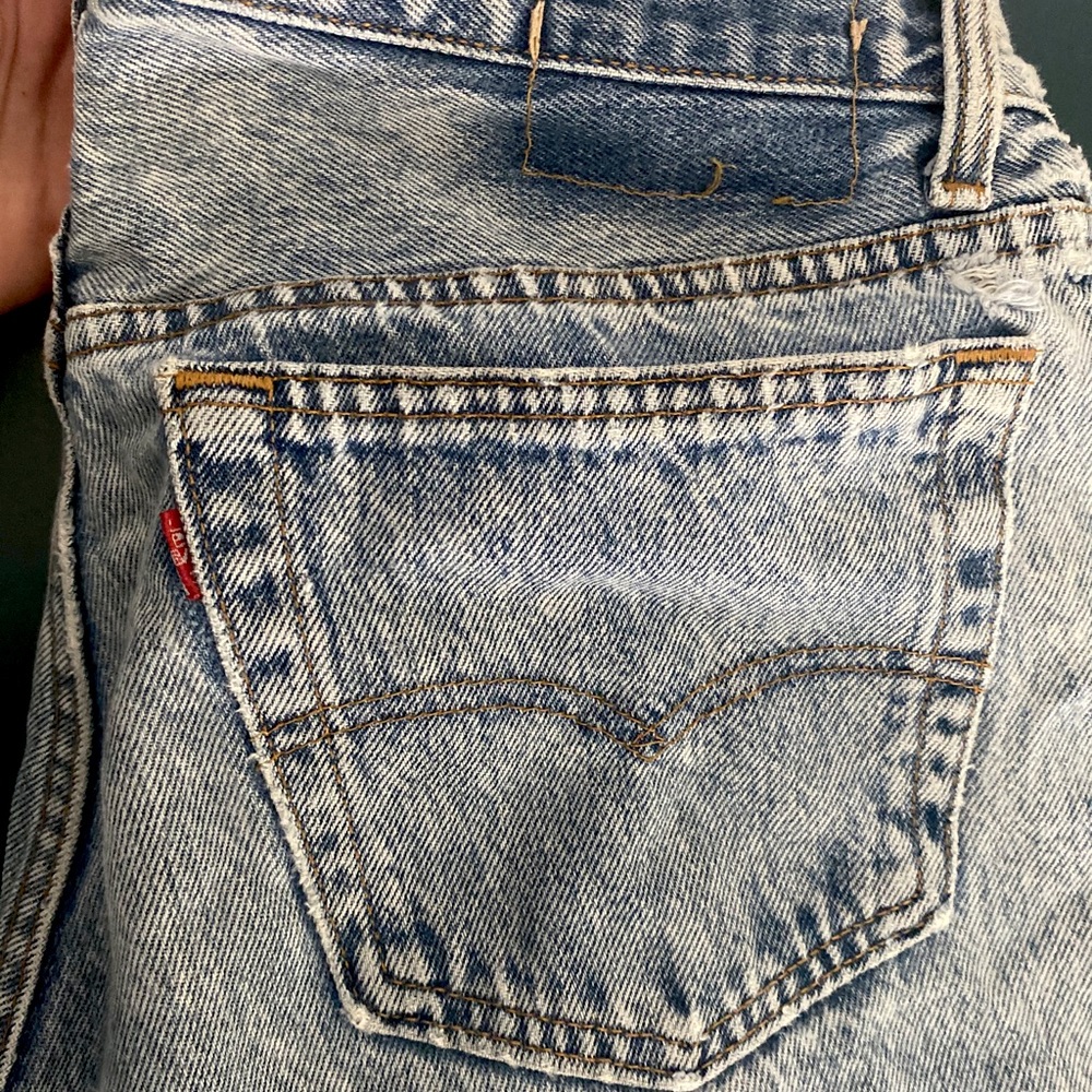 VINTAGE Levi acid wash jeans